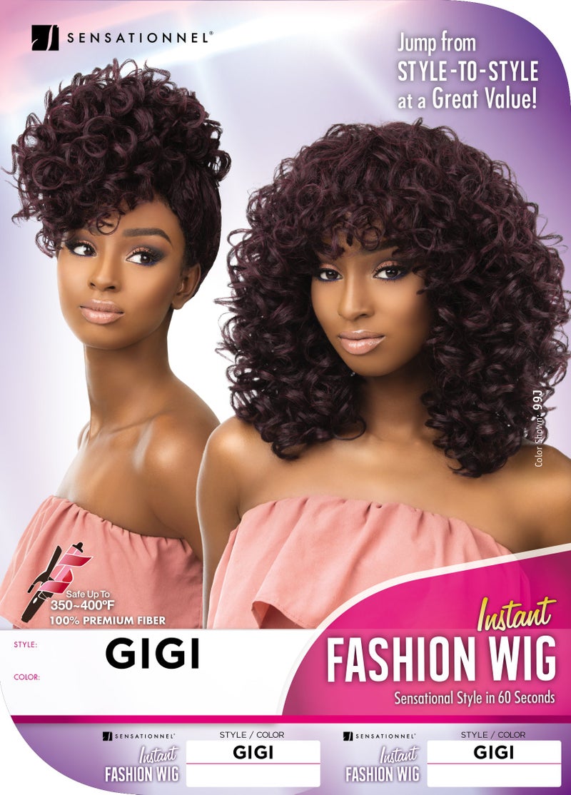 Sensationnel Instant Fashion Wig - Ifw Gigi Synthetic Quick On The Go Styling Comfort Pre Made Styled (1 JETBLACK) - Image 5